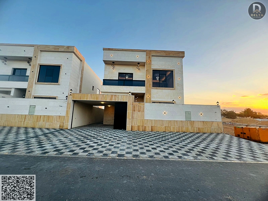 Own a luxurious villa with a practical design and elegant finishing in the Al-Haliou area, with full central air conditioning for year-round comfort,
