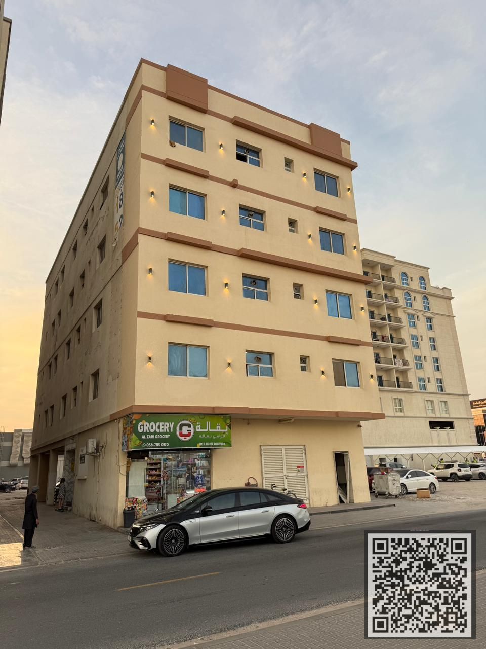 COMMERCIAL & RESIDENTIAL G+4 BUILDING FOR SALE IN AL JURF AREA FRONT OF RADISON BLUE HOTEL AJMAN