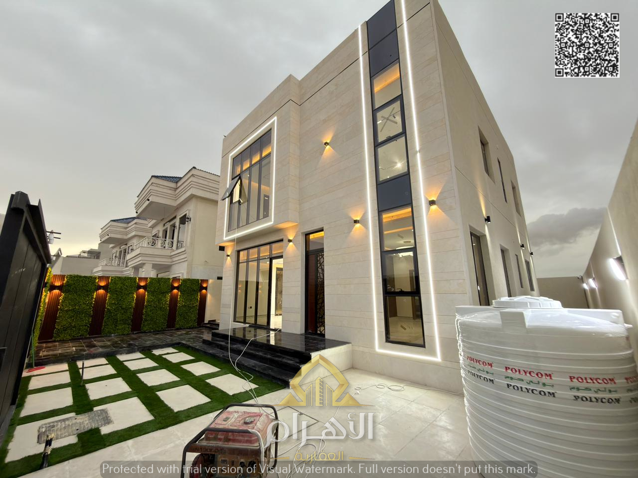 Luxury villa for sale in Al Zahia - modern design and high-quality finishes, ready for immediate occupancy - 4 master bedrooms with a 20-meter setback