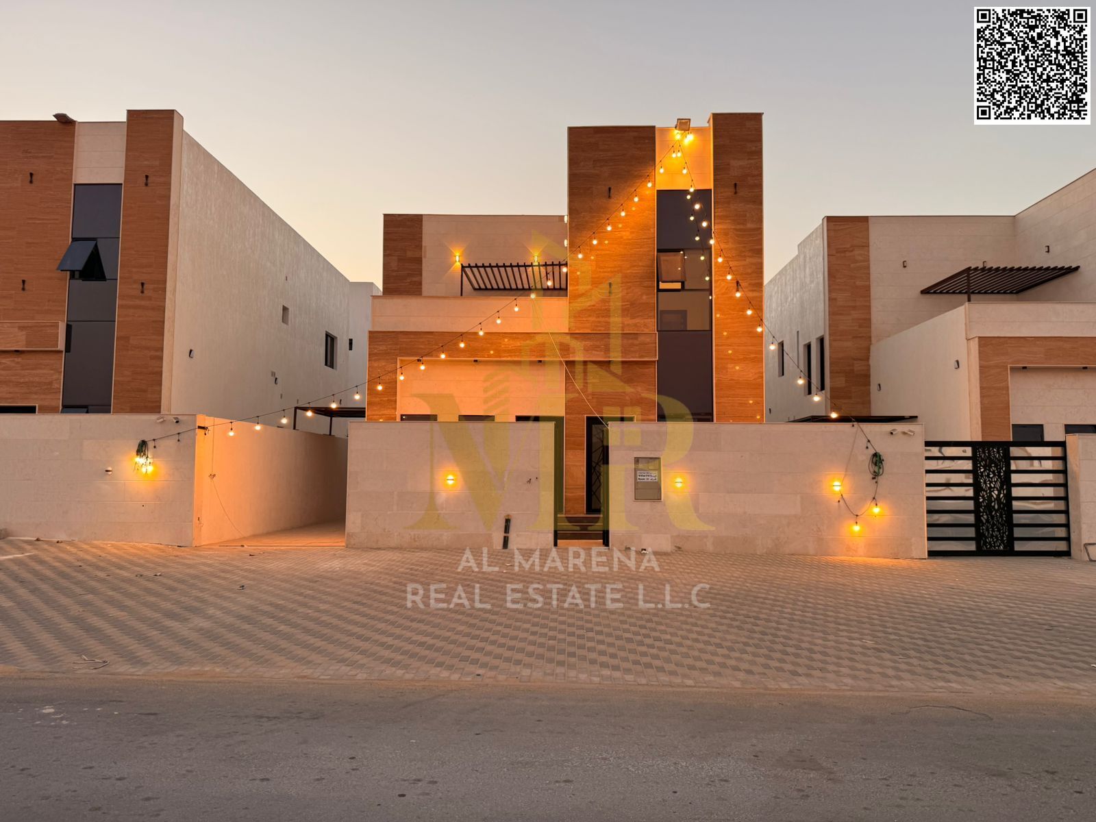 Luxury super deluxe villa for sale in Al Helio 2 area, Ajman, price including registration and ownership fees