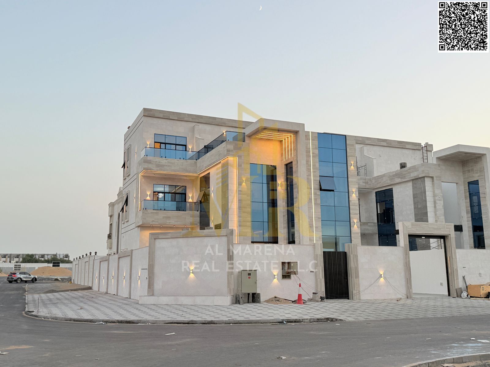 Luxury super deluxe villa for sale in Al Helio 2 area, Ajman, at an attractive and distinctive price.