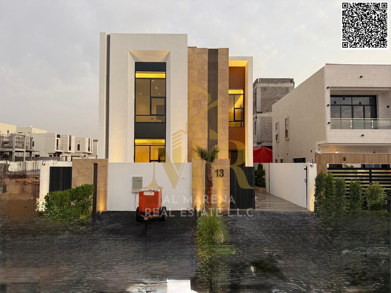 Luxury super deluxe villa for sale in Al Helio 2 area, Ajman, price including registration and ownership fees