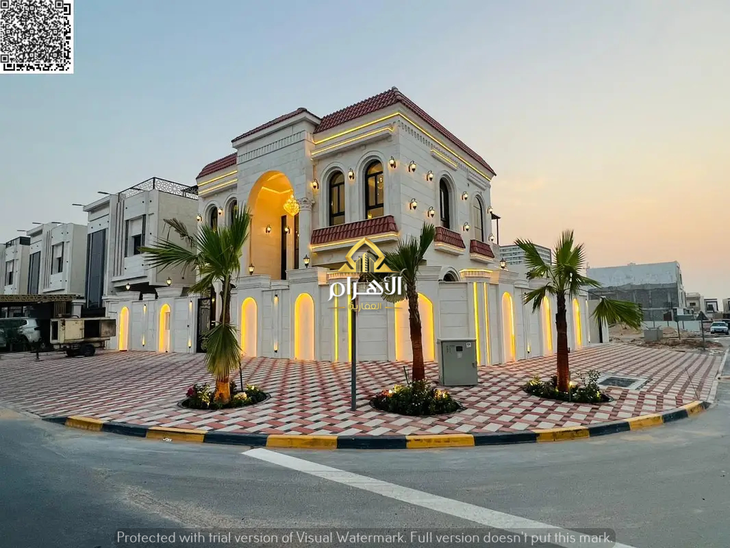 Own one of Ajman's most luxurious villas - prime location on a corner lot - ready to move in, close to all amenities, with luxurious designs - freehol