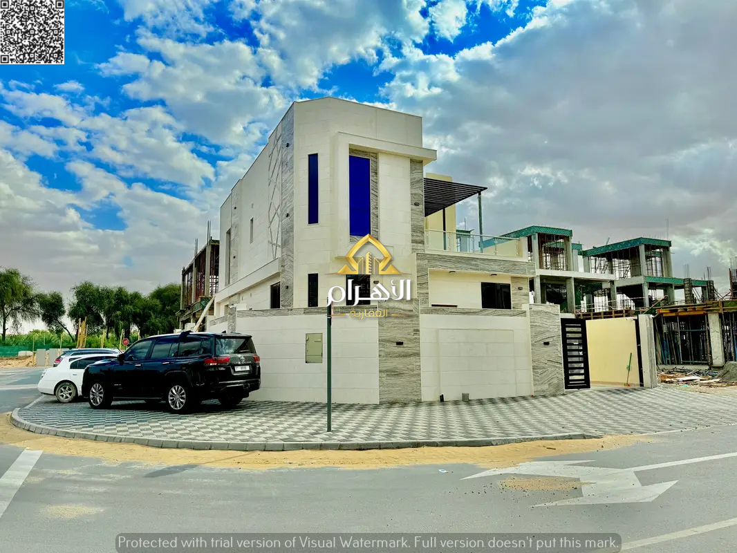 A distinctive corner villa in Al Helio 2 area – price includes ownership and registration – ideal location in one of the best residential areas in Ajm