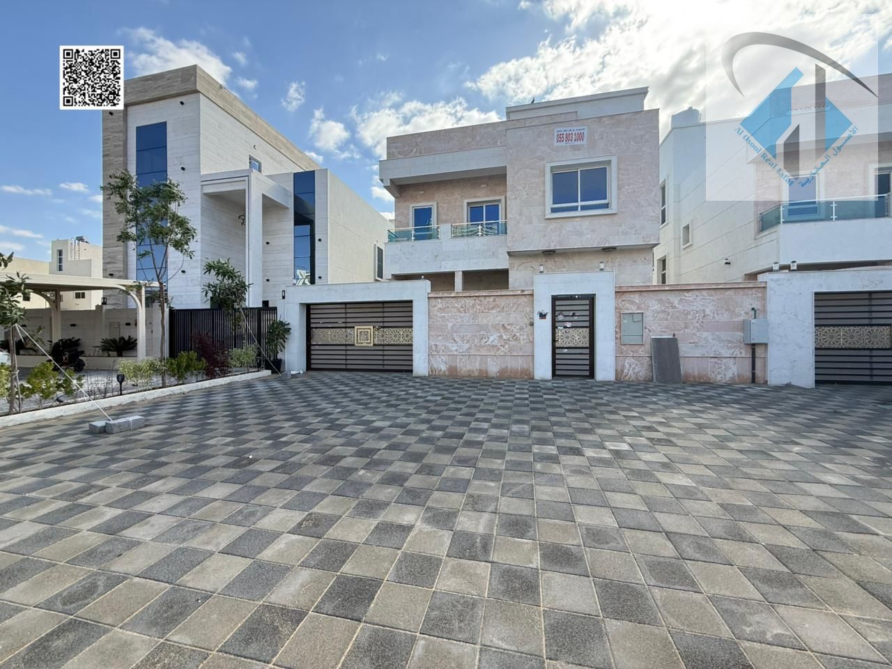 Villa for rent, ready to move in, close to all services, large 15-meter setback.