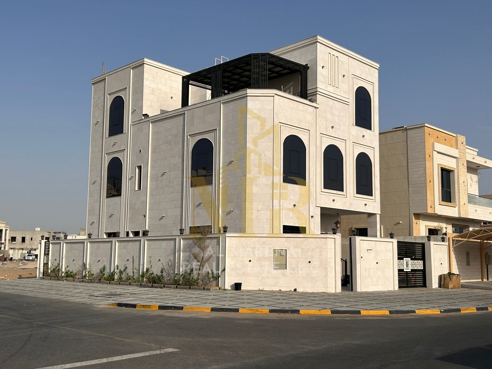 A golden opportunity to own your dream villa in Al Amerah – Corner villa on two streets | 7 master bedrooms | Majlis and living room | Prime location