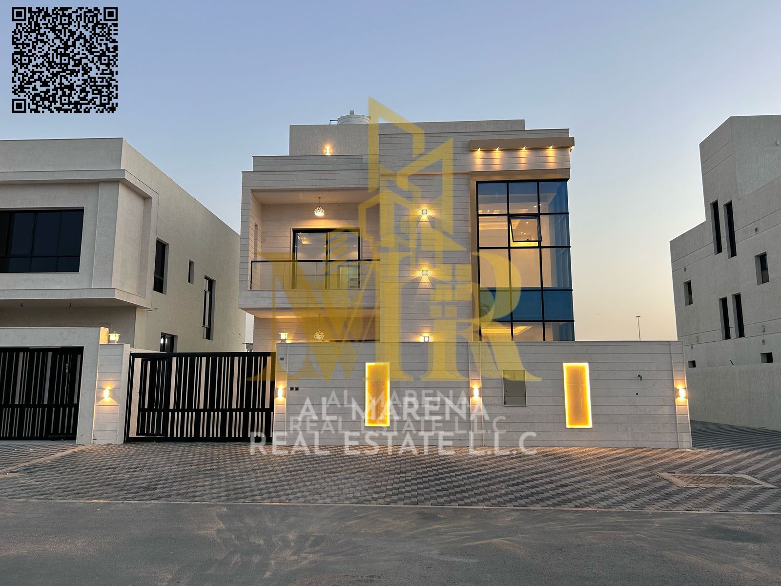 Villa for Sale in Al Amerah | G+2 + Roof | 5 Master Bedrooms | All-Inclusive Price