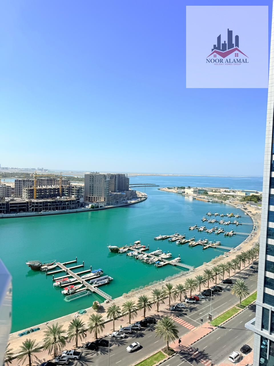 Sharjah Alhan One bedroom and living room, second occupant, furnished with super deluxe hotel-style furniture