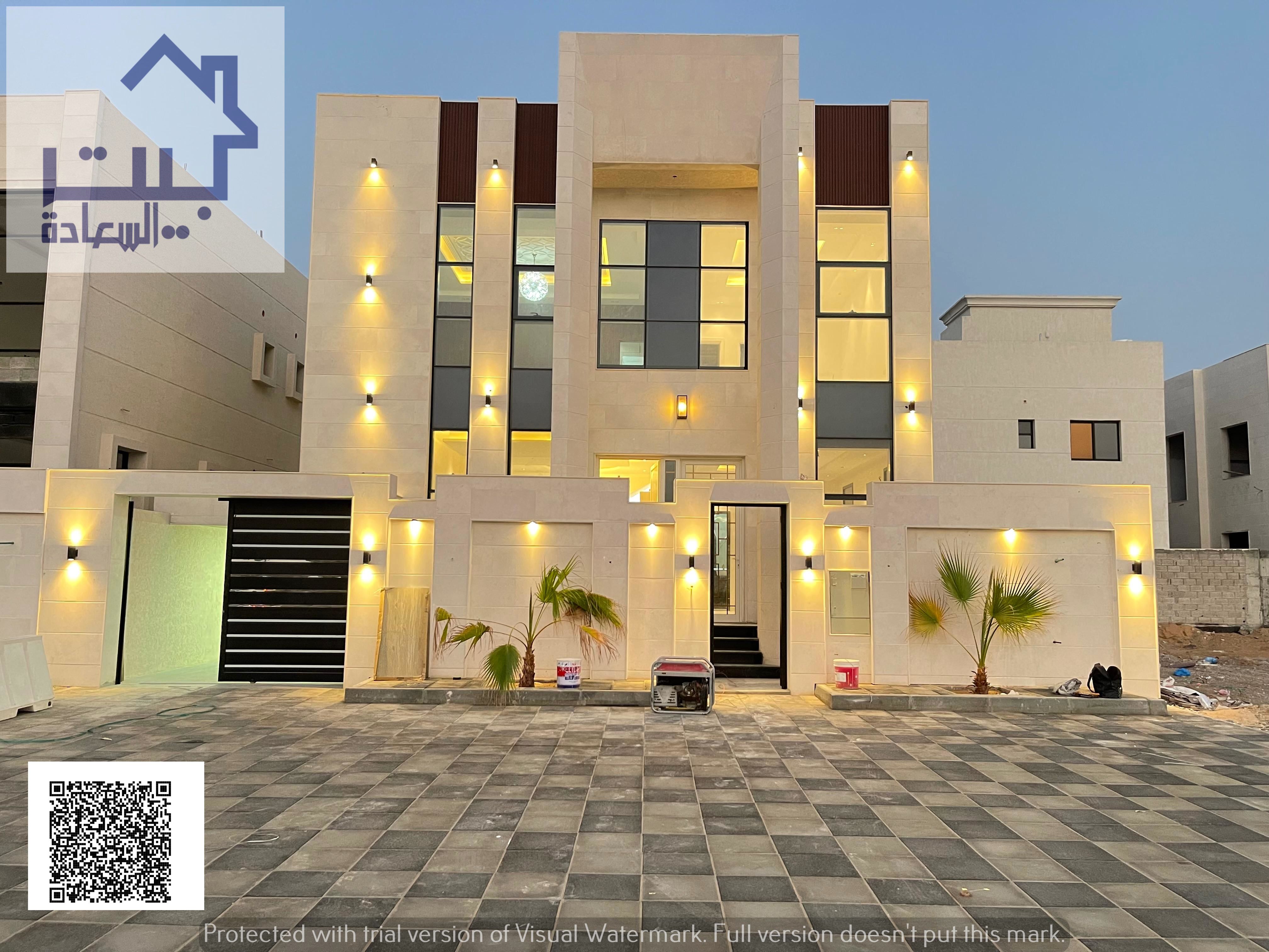 Villa for rent in Al-Haliyo area. Directly on the main road. One minute from Sheikh Mohammed Bin Zayed Road.