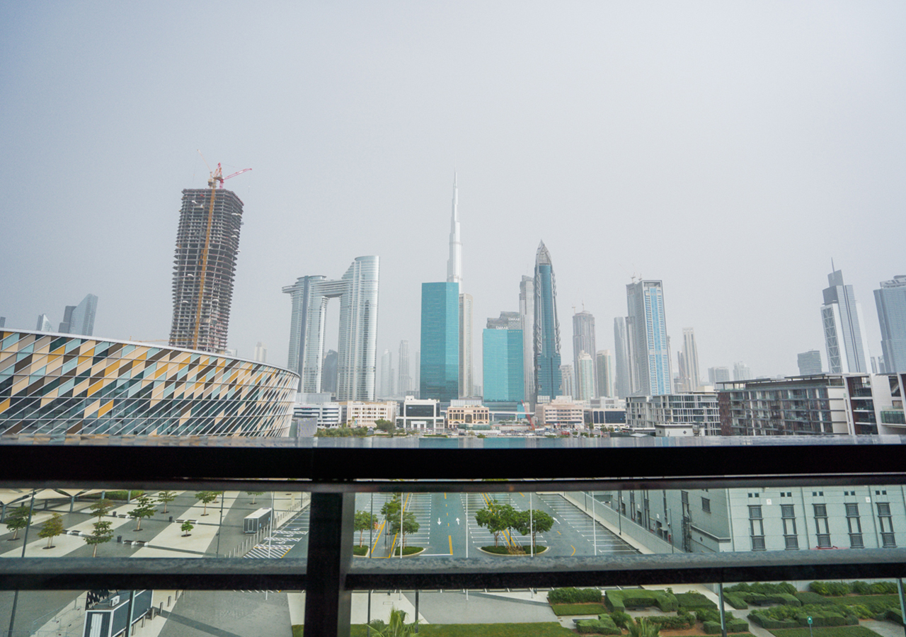 Fancy Retreat With Burj Khalifa And Skyline Views