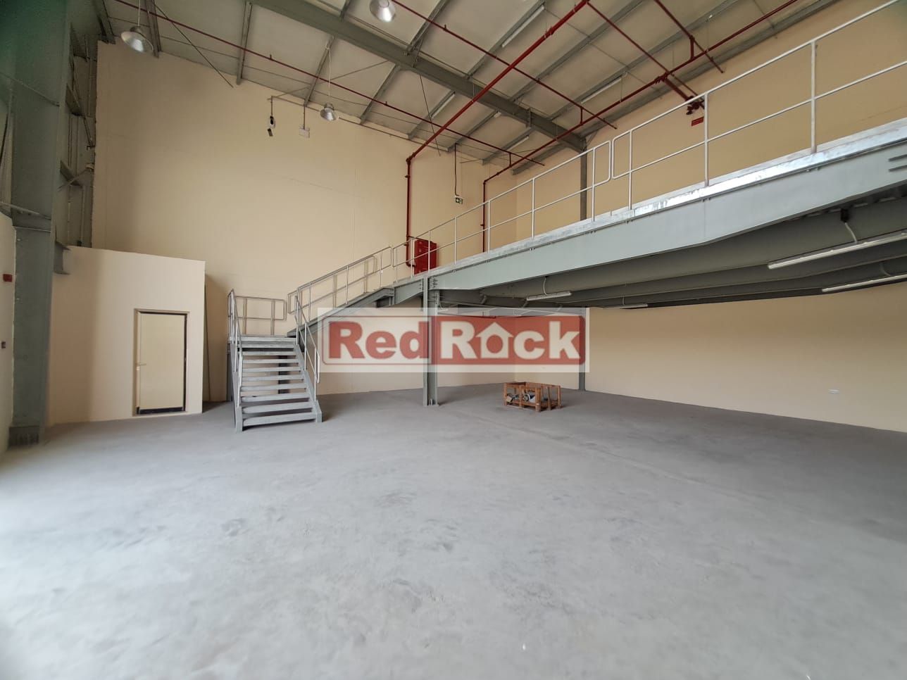 2443 Sqft Warehouse with Small Mezz for Office Use