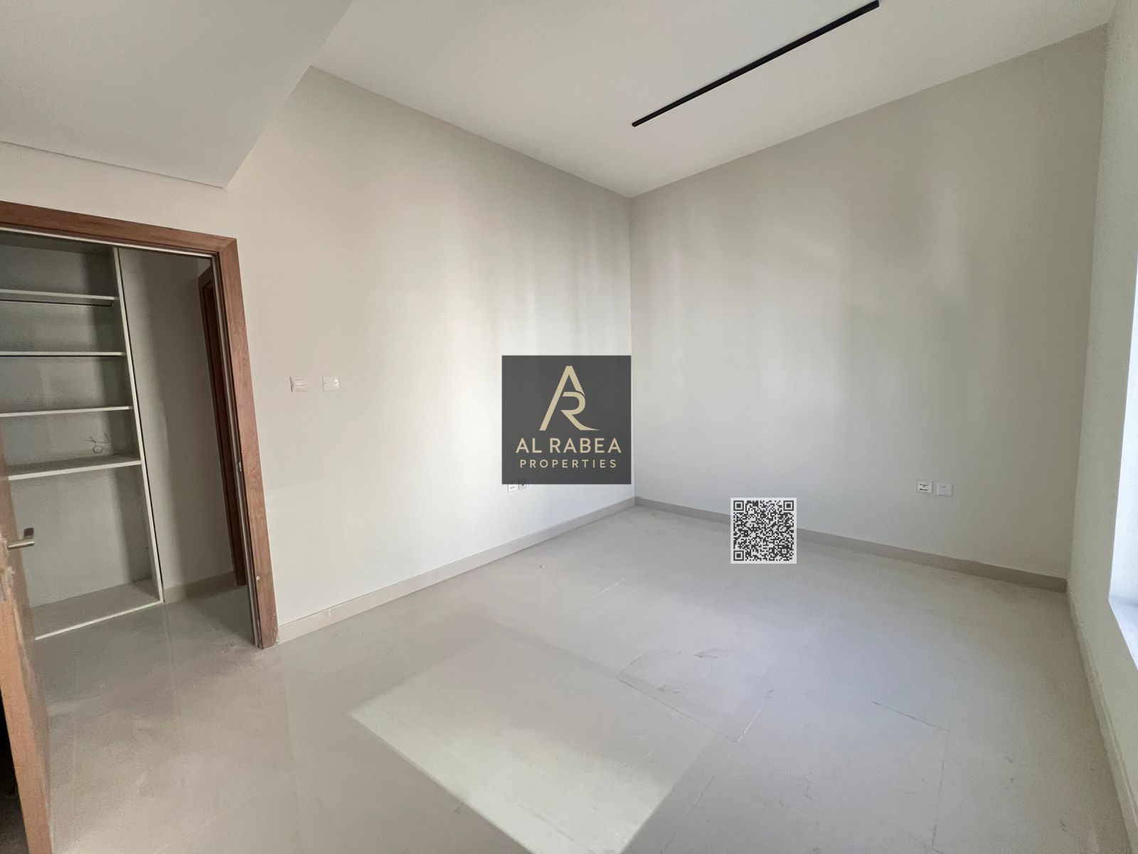 Two buildings have opened for the first occupants. In Al Nuaimiyah, one is a two-bedroom apartment with a living room.