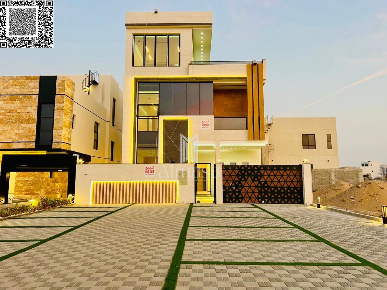 A luxurious, modern villa with high-end finishes, including registration and ownership fees, located close to all amenities. An exceptional ownership
