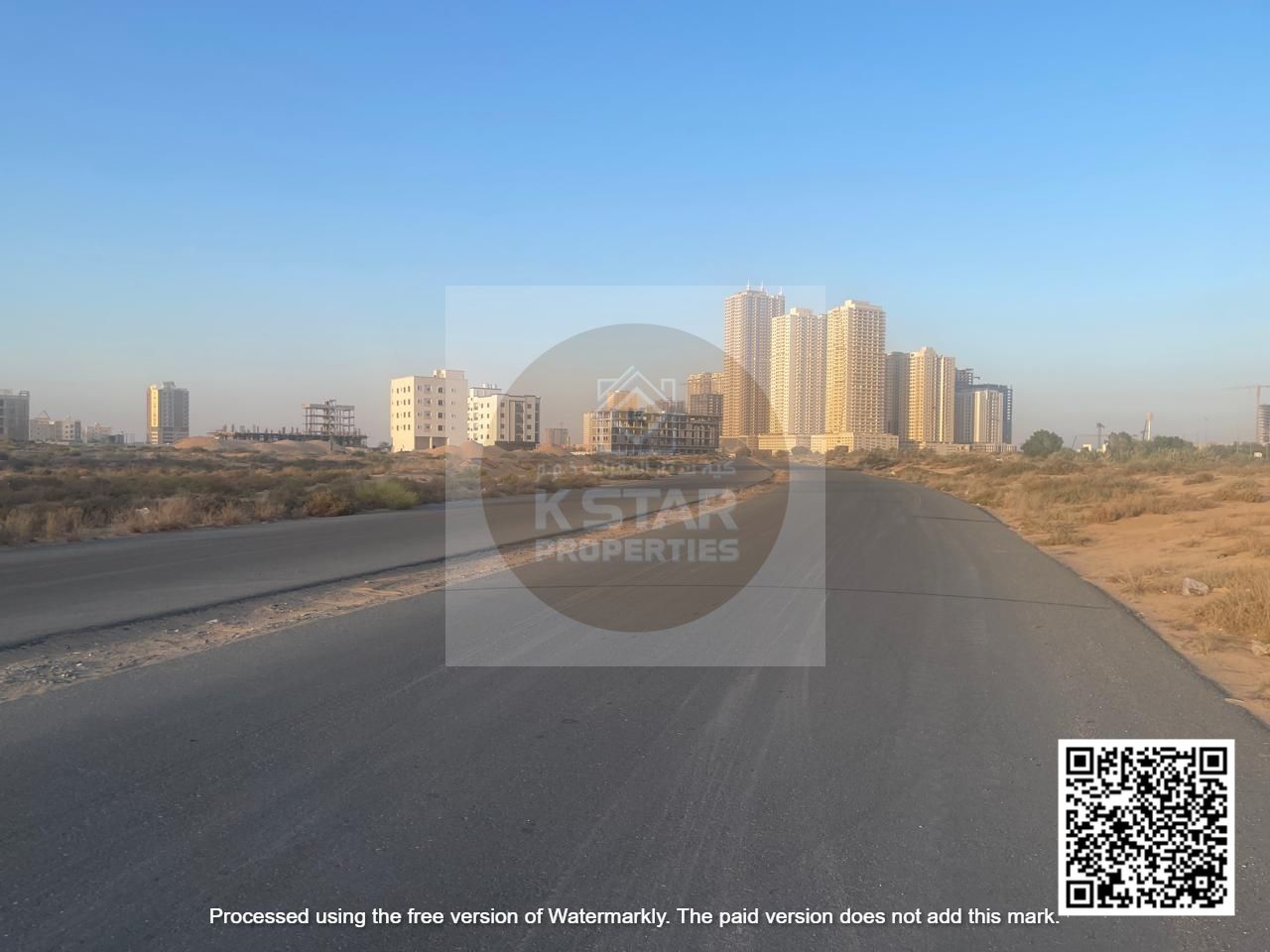 READY TO BUILD 17566 SQ FT COMMERCIAL RESIDENTIAL PLOT All permissions fully paid and approved by Ajman Municipality