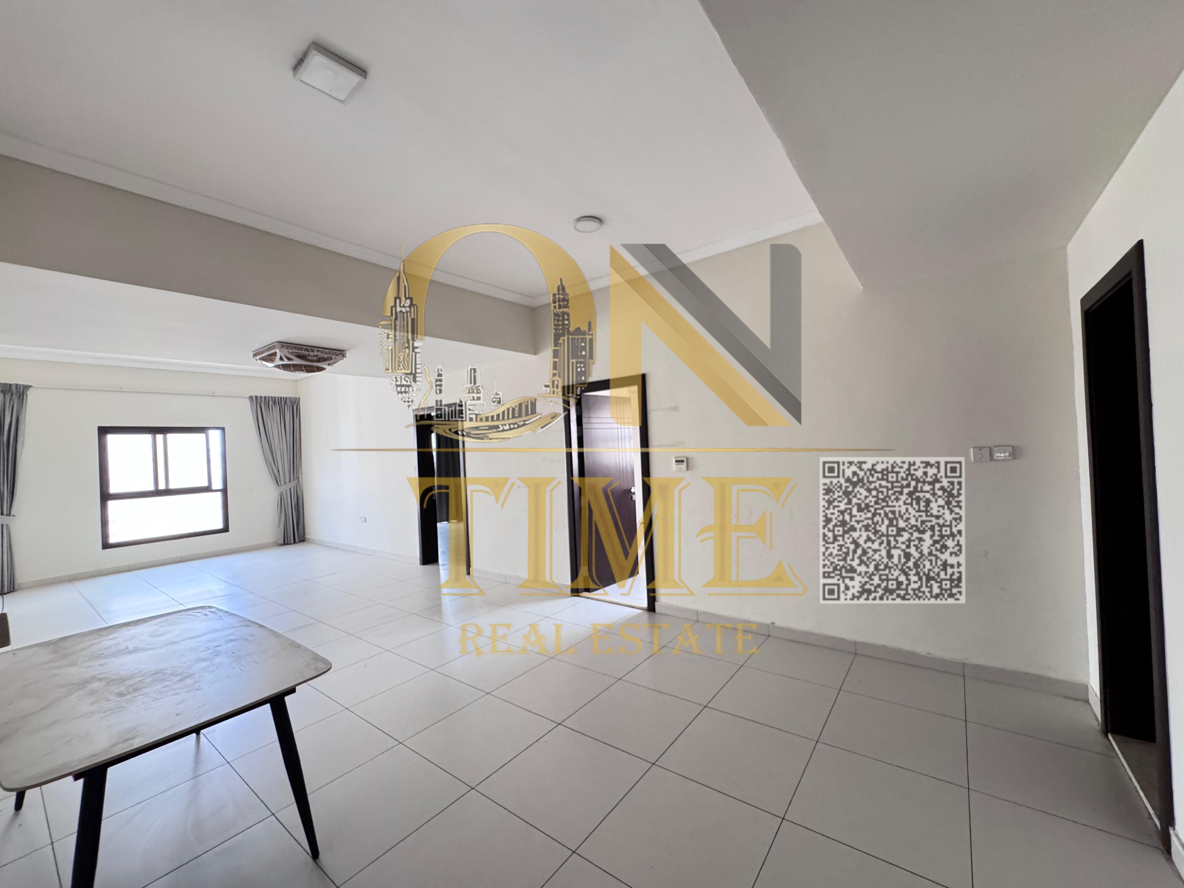 Exclusive opportunity for annual rent of a large two-bedroom apartment in Al Rawda
