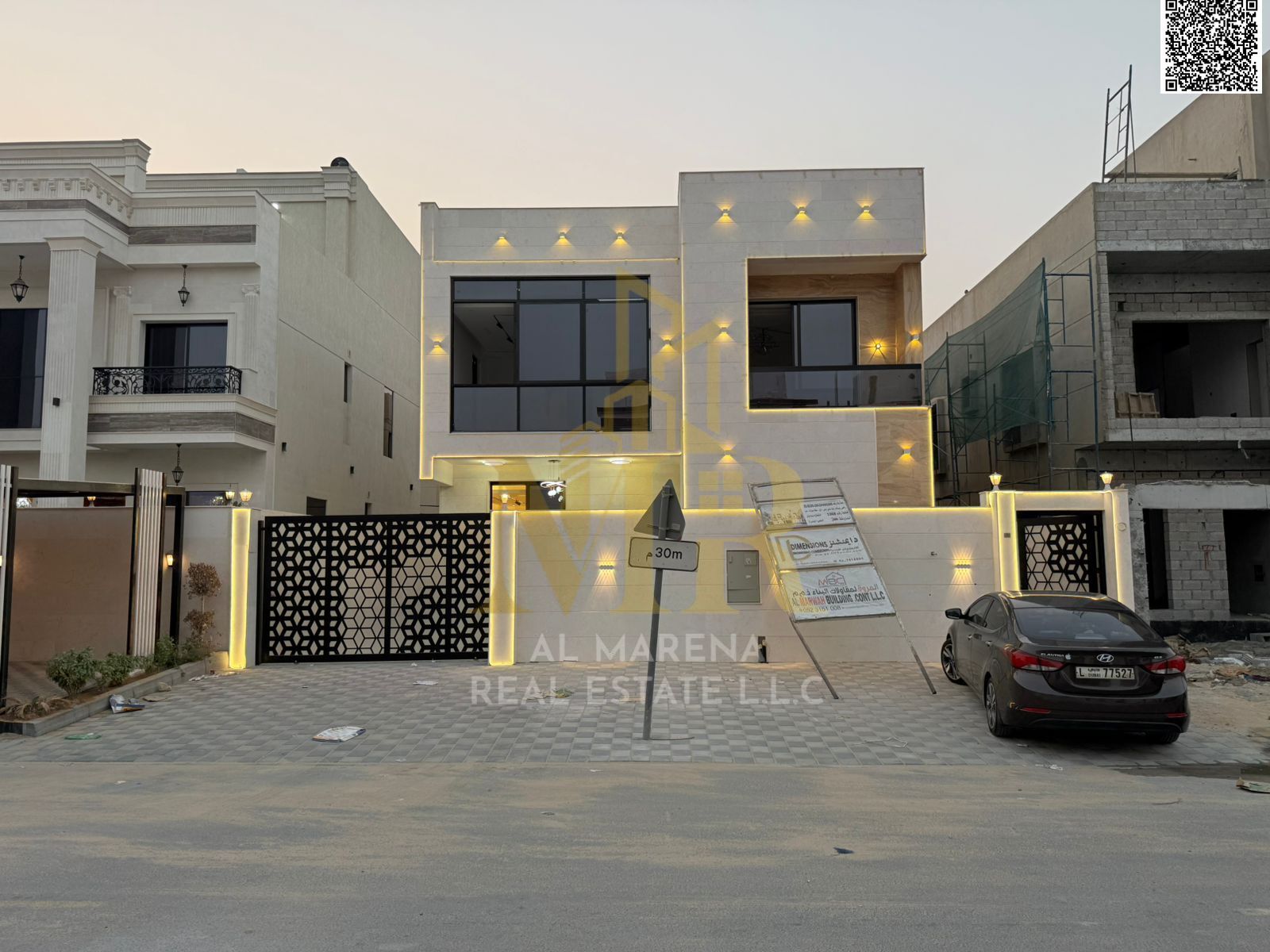 A dream family villa in Al-Amirah with 5 master bedrooms, a private pool, and a quiet location. The price includes registration and ownership.