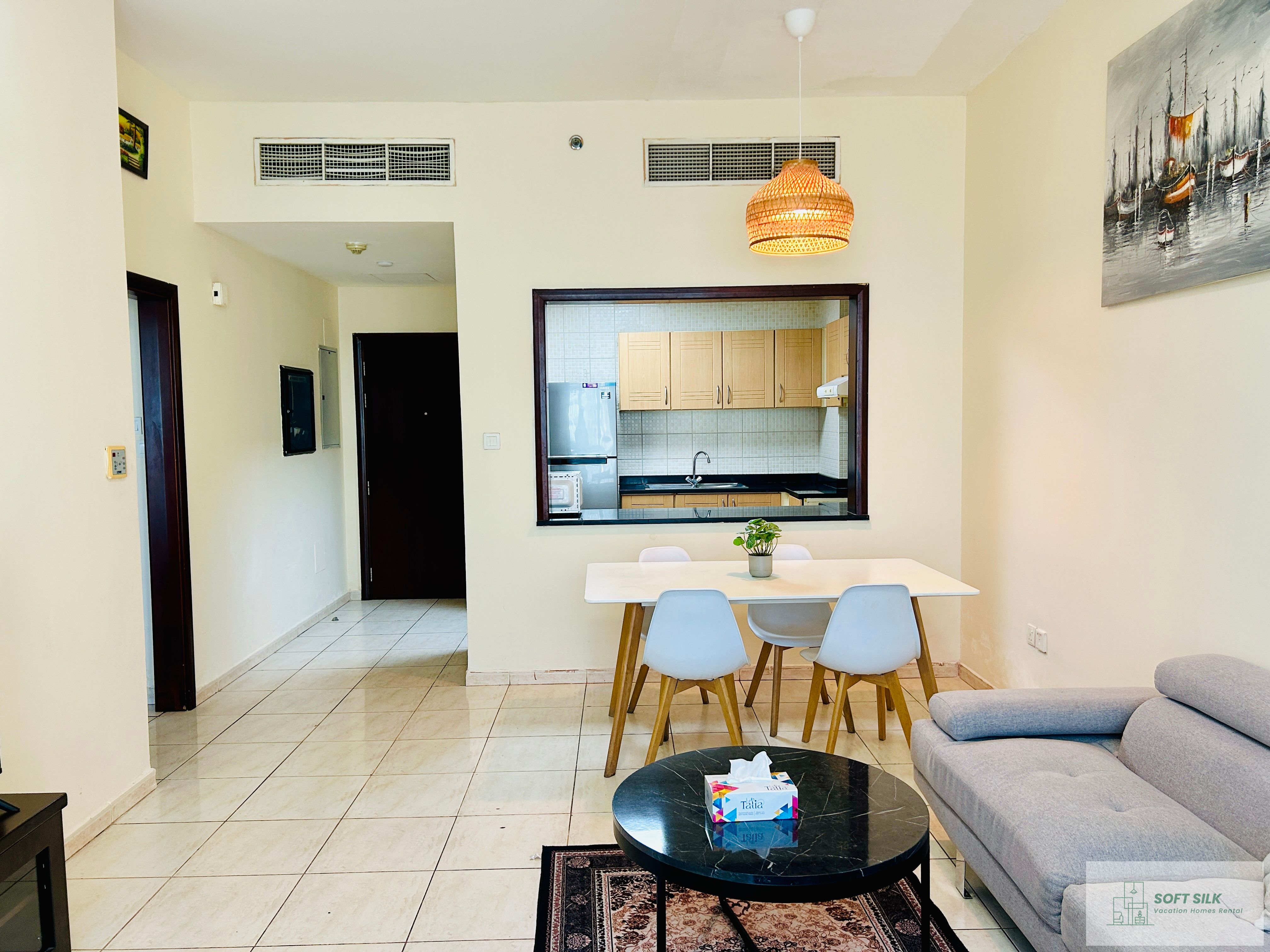 Family Friendly 1BHK Stay in Silicon Oasis – Prime Location