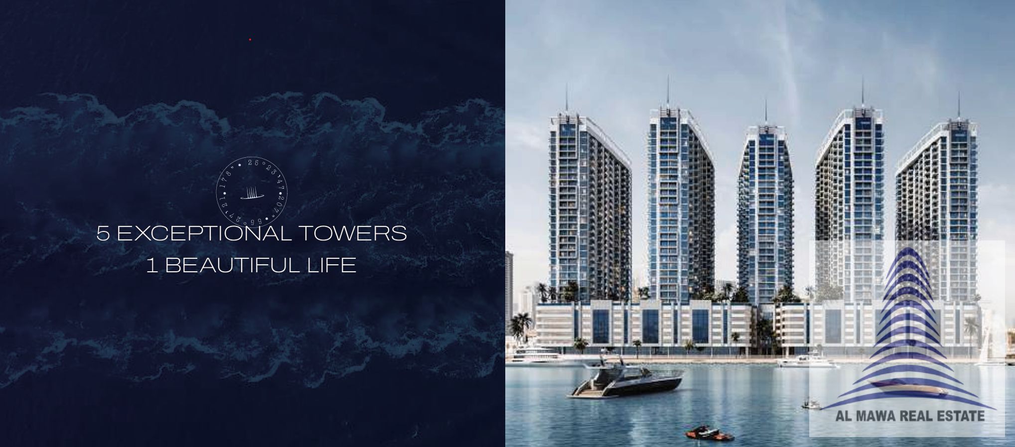 1-Bedroom Apartment with full Creek View/ Sea View