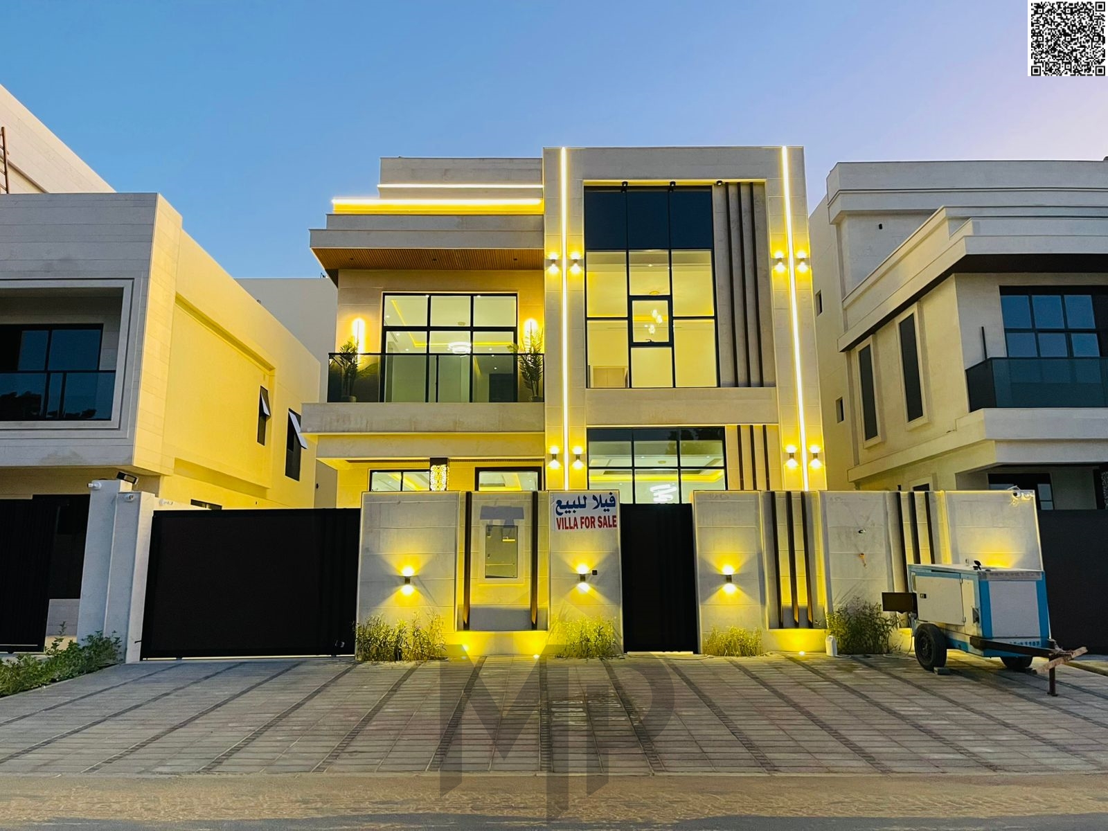 Luxury villa for sale, European design, high-end finishing | Price includes registration, ownership fees, and air conditioning | Prime location opposi