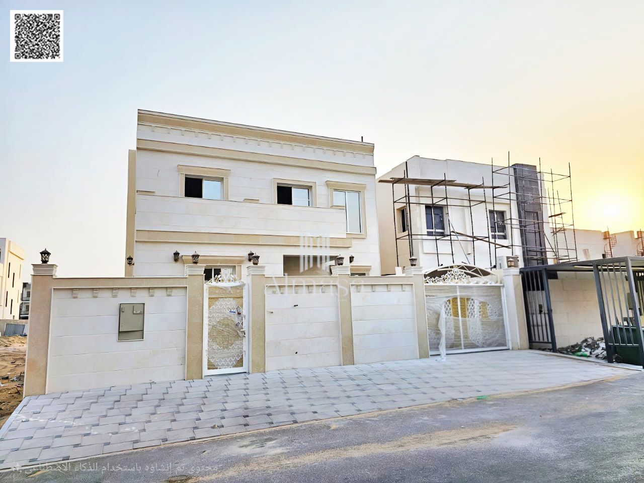 Modern villa, at an excellent price, very close to Mohammed Bin Zayed Road.