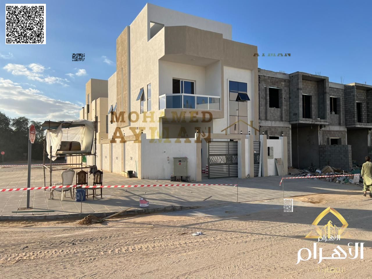 Corner Villa for Sale | Large Setback | 4 Master Bedrooms | Internal Staircase to Rooftop