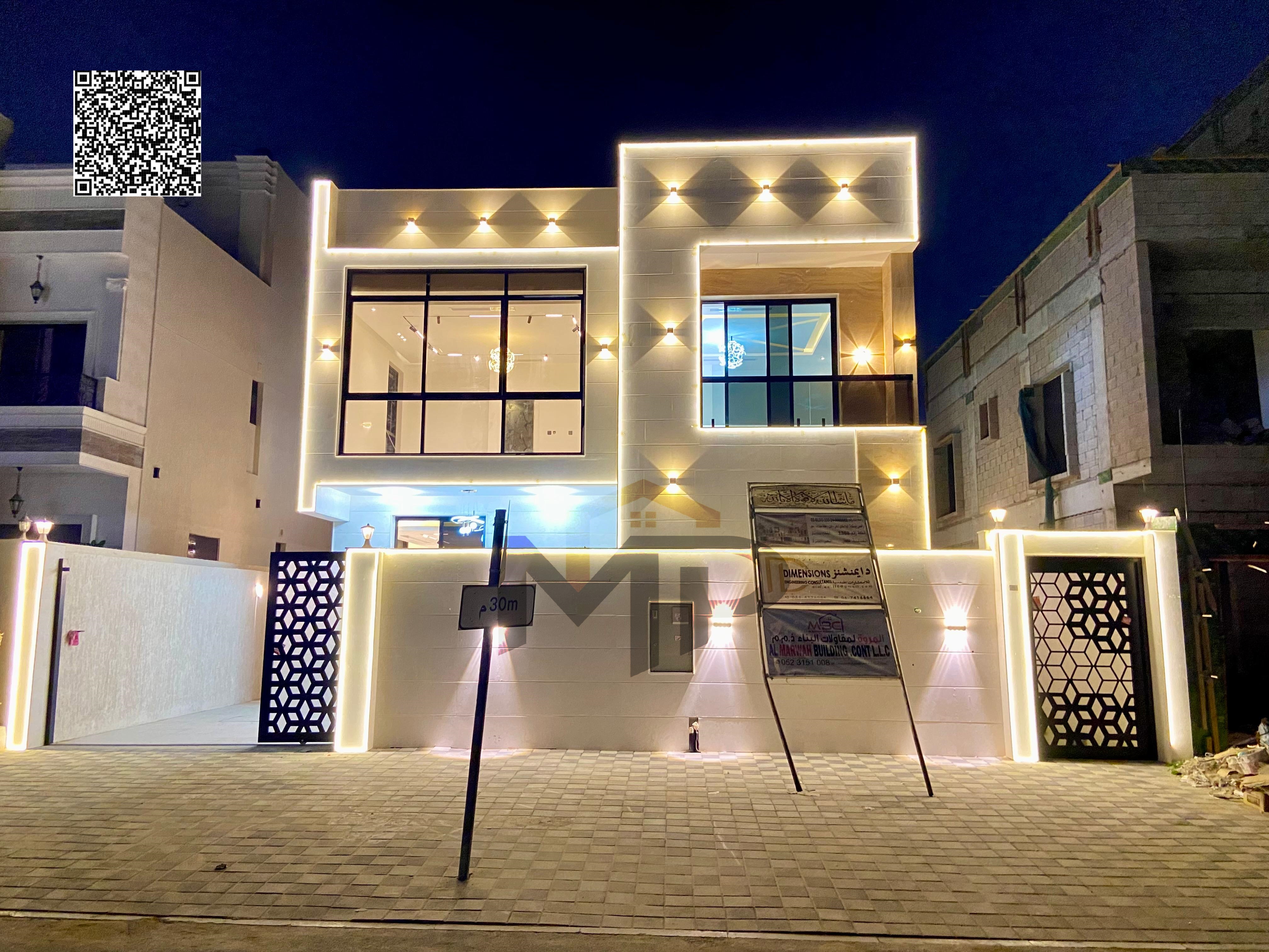 Luxury villa with a modern design, high-end finishes, a garden, and a private pool. Registration included in the price.