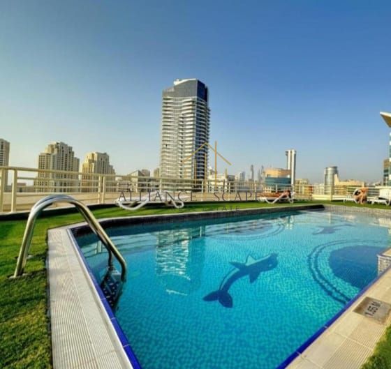 Spacious Fully Furnished 1BHK | Manchester Tower | AED 95,000