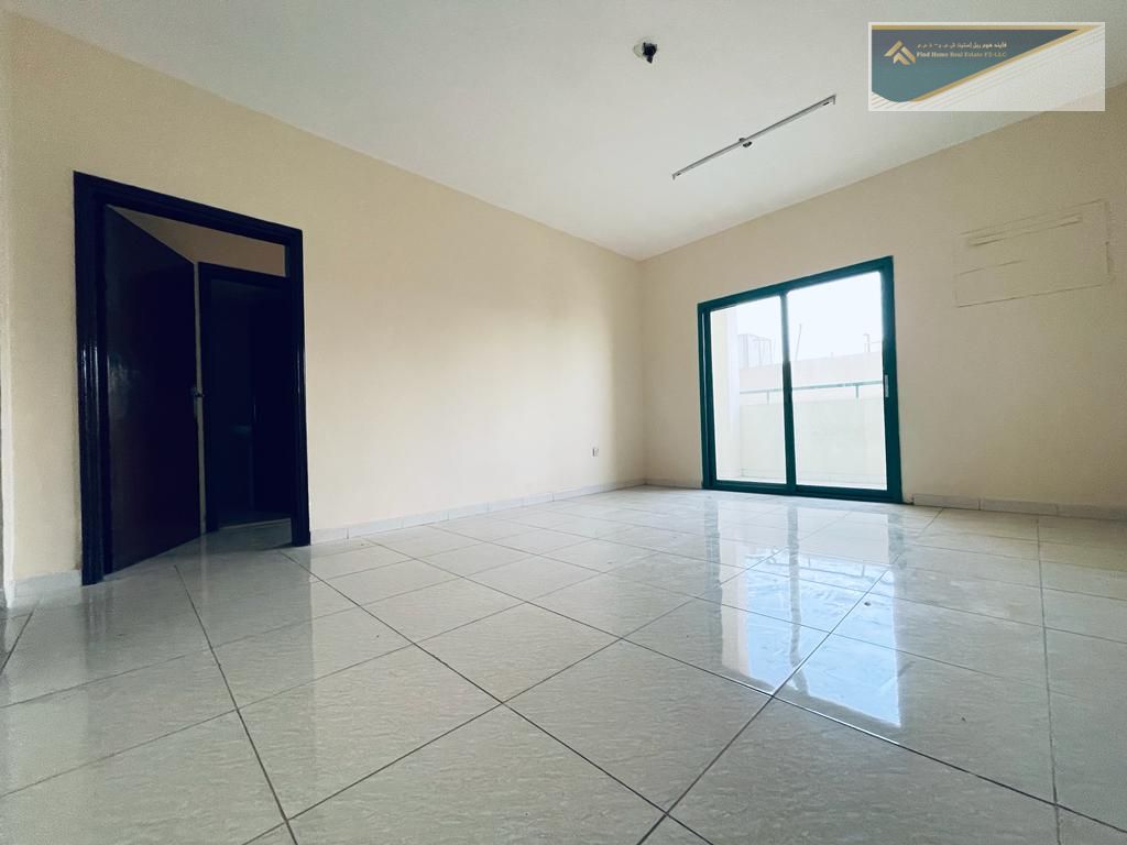 HOT OFFER !! LAST UNIT 1BHK APARTMENT WITH BALCONY 1 MASTER BEDROOM WINDOW SPLIT AC CENTRALIZED GAS JUST 29K ABU SHAGARA