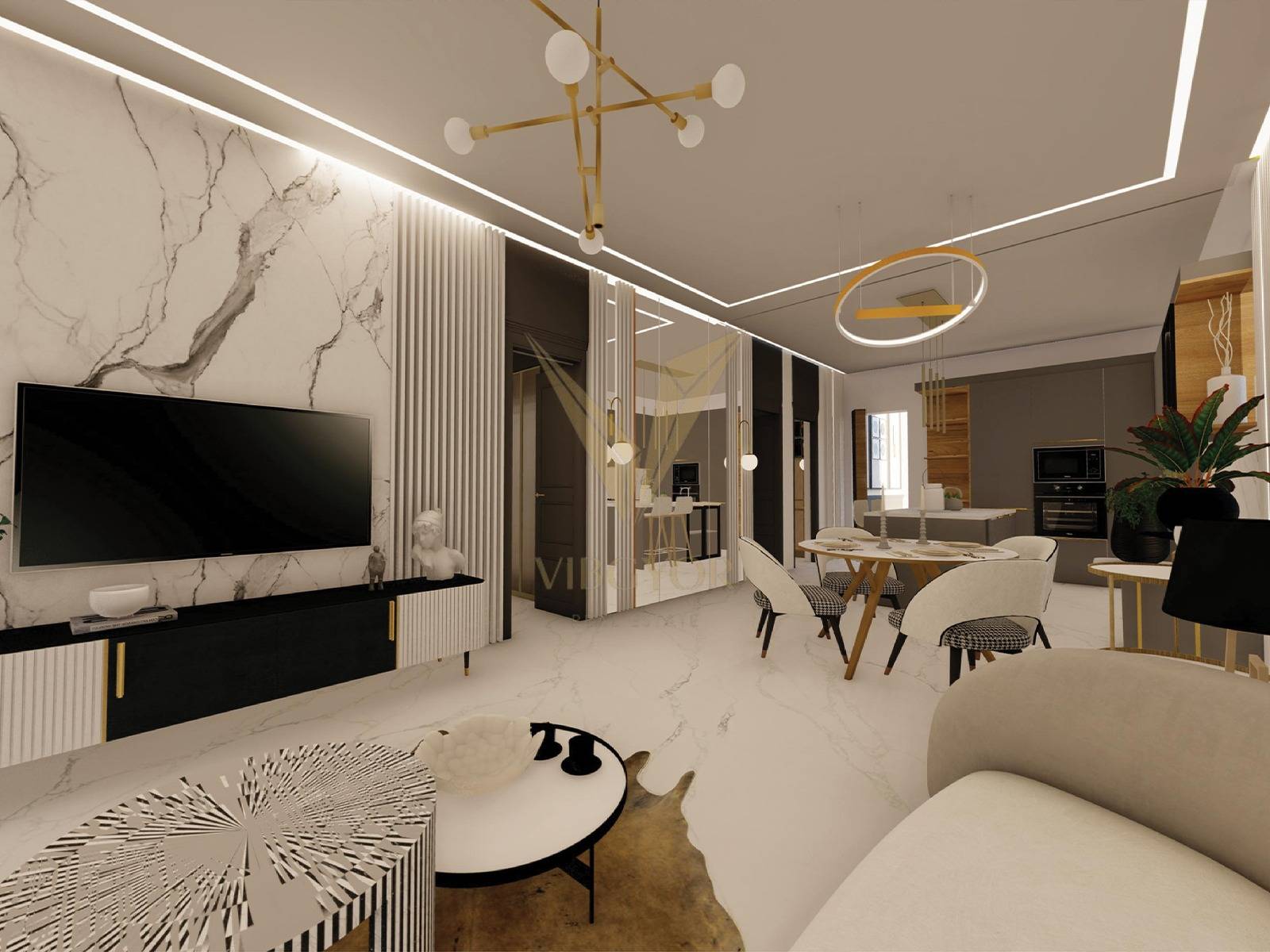 1 Bedroom with Study I Modern Layout |Balcony View