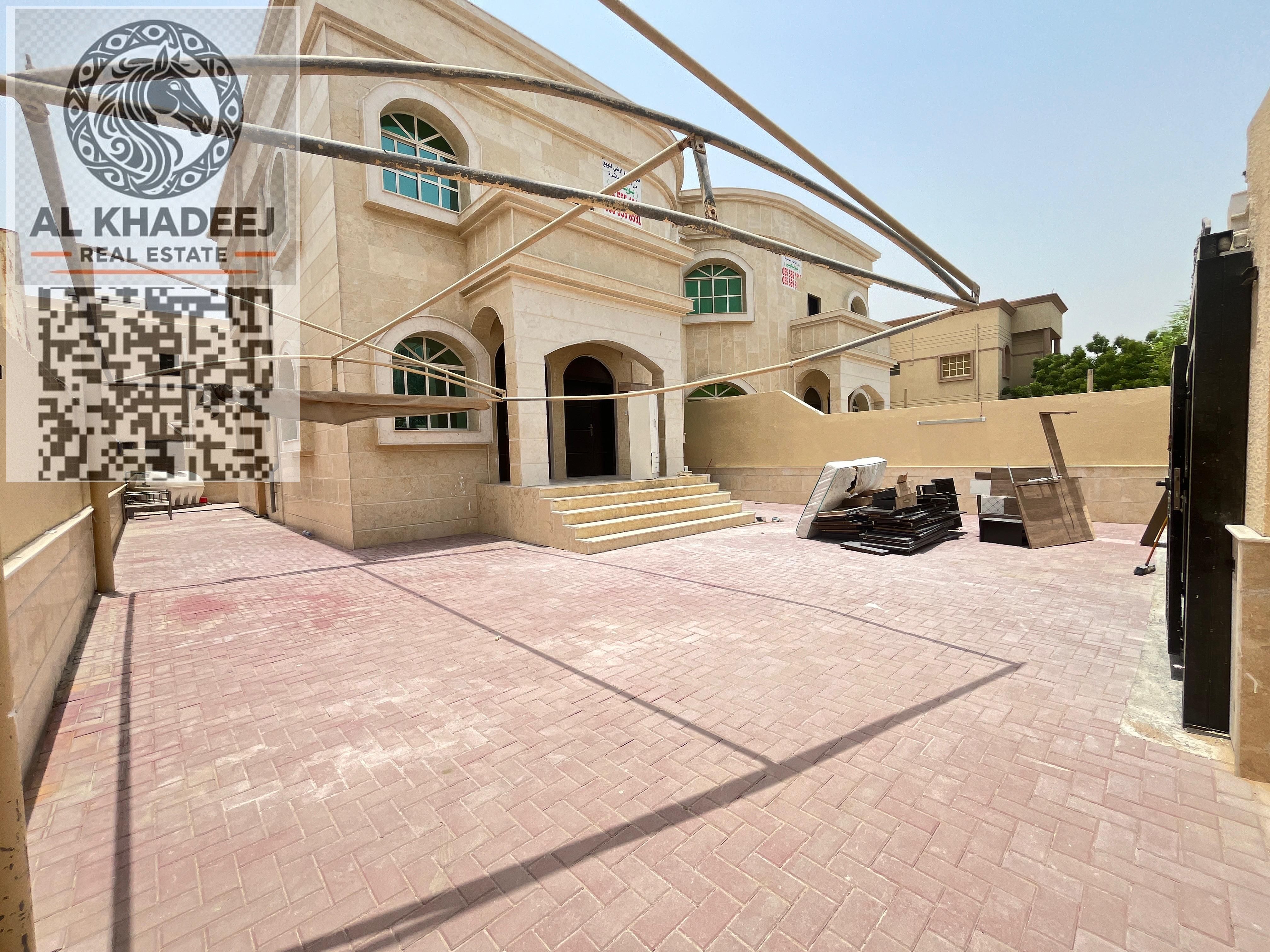 Villa for rent in Al Muwaihat 3, a great opportunity for family living in a prime location with local electricity to save costs.