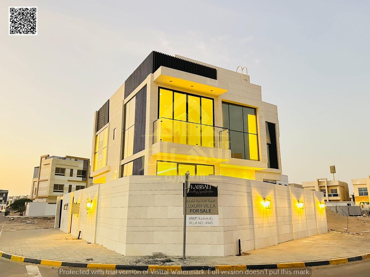 With the lowest possible down payment and at a price (including registration and ownership fees) - Own a corner villa - Prime location on the main str