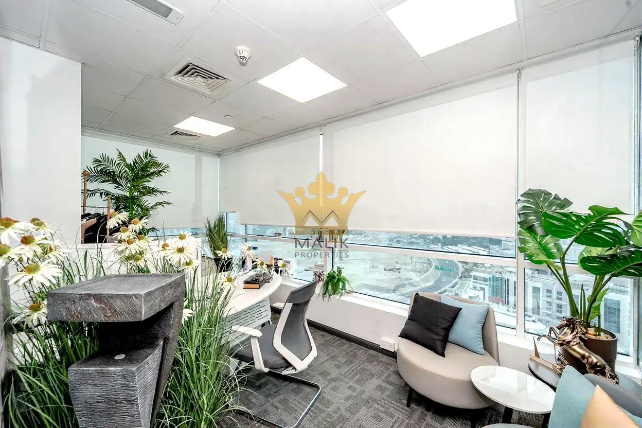 Premium fitted office space with Burj al Arab View| DED| Chiller Free