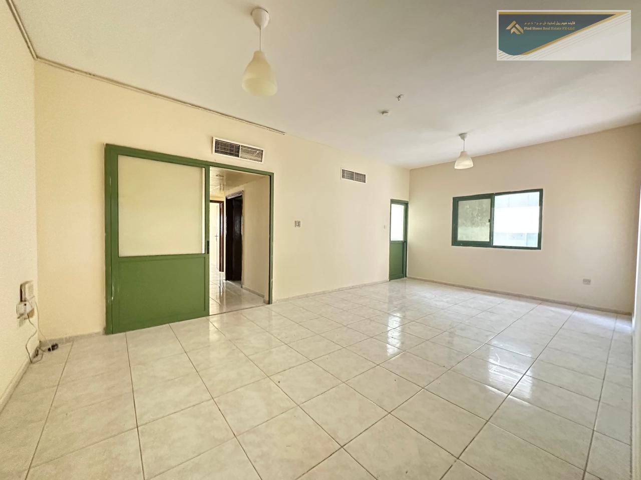 NO DEPOSITE!!BIGGEST OFFER!!FULLY SPACIOUS 2BHK APARTMENT WITH WARDROBES CENTRAL AC ONLY FOR FAMILY JUST 36K IN AL QASIMIA