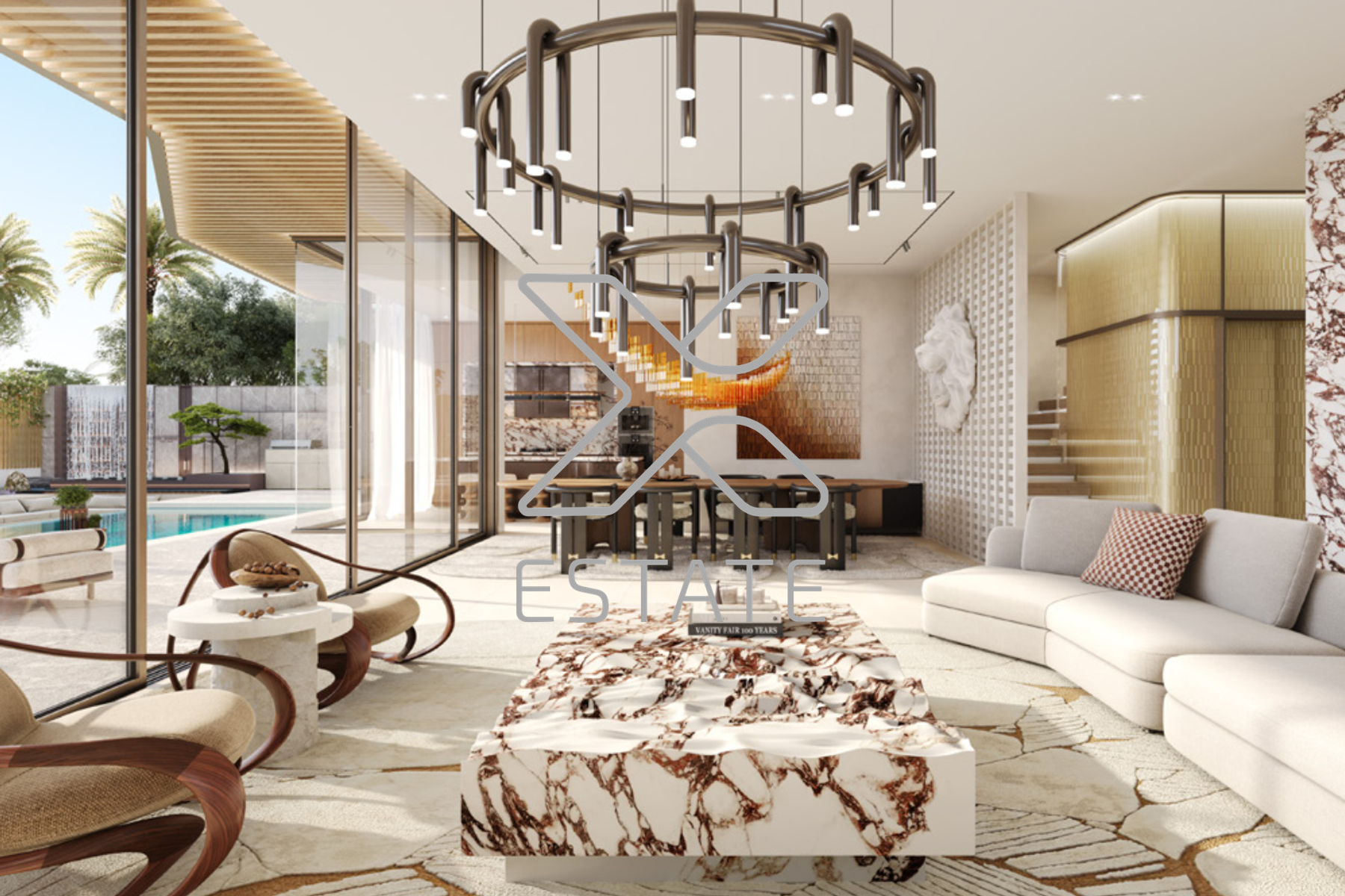 Luxury 5BR Villa Private Pool & Gym Knightsbridge