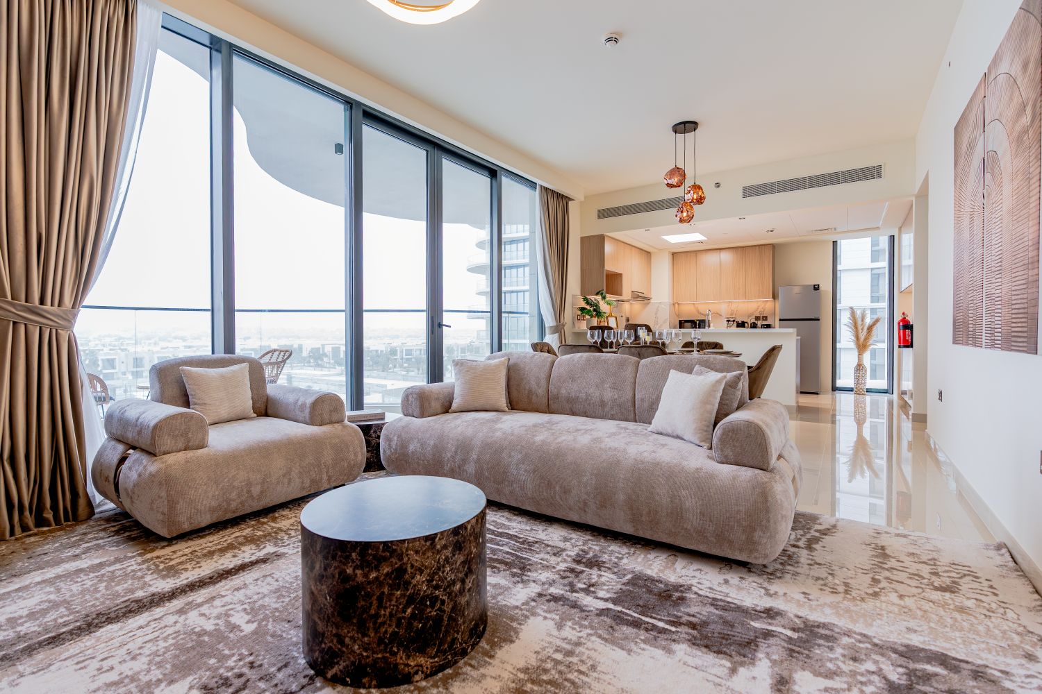 Sophisticated Interior near Hayat Beach