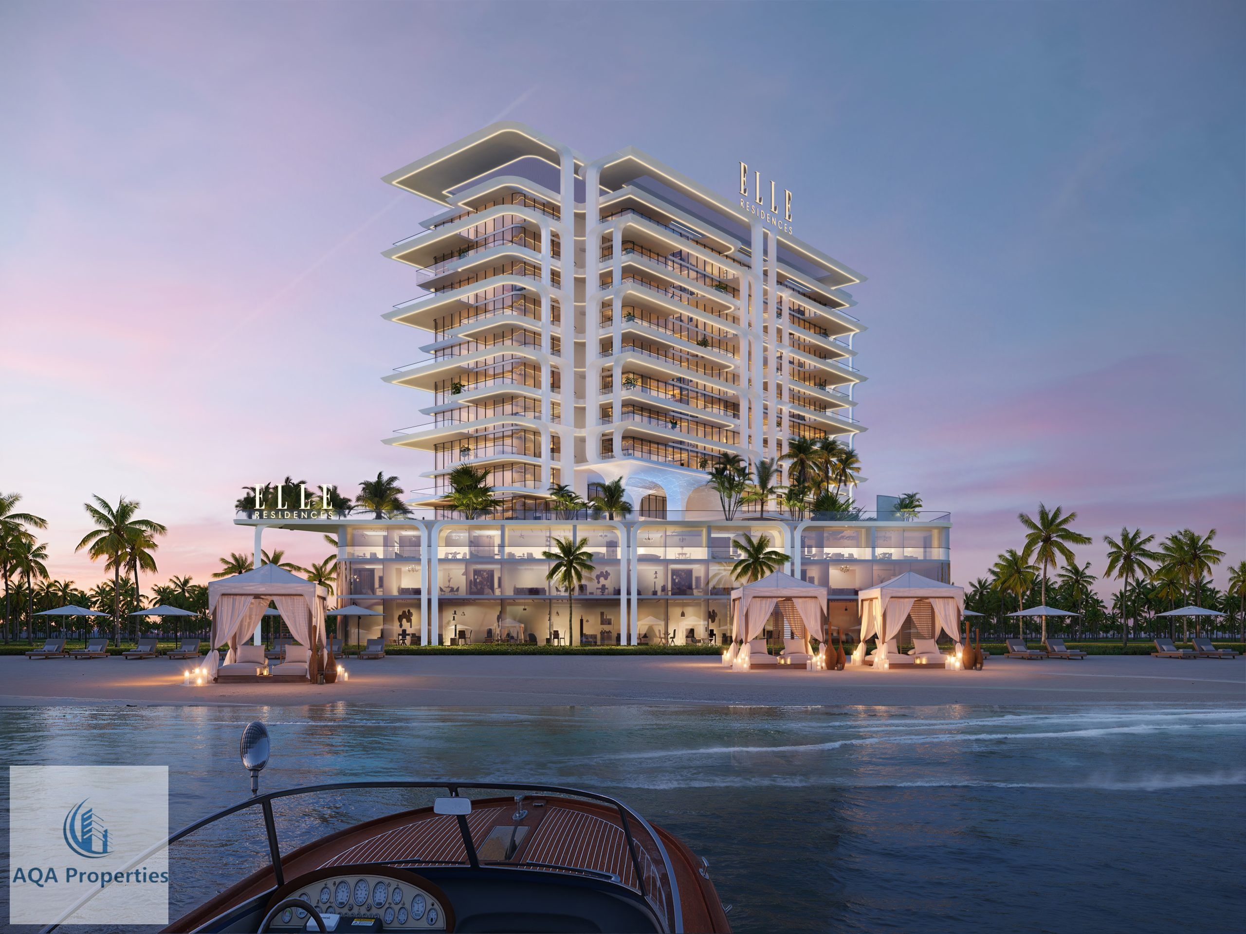 ELLE Residences | Parisian Waterfront Living with Marina, Sea & Skyline Views| Up to 2% Ramadan Cashback