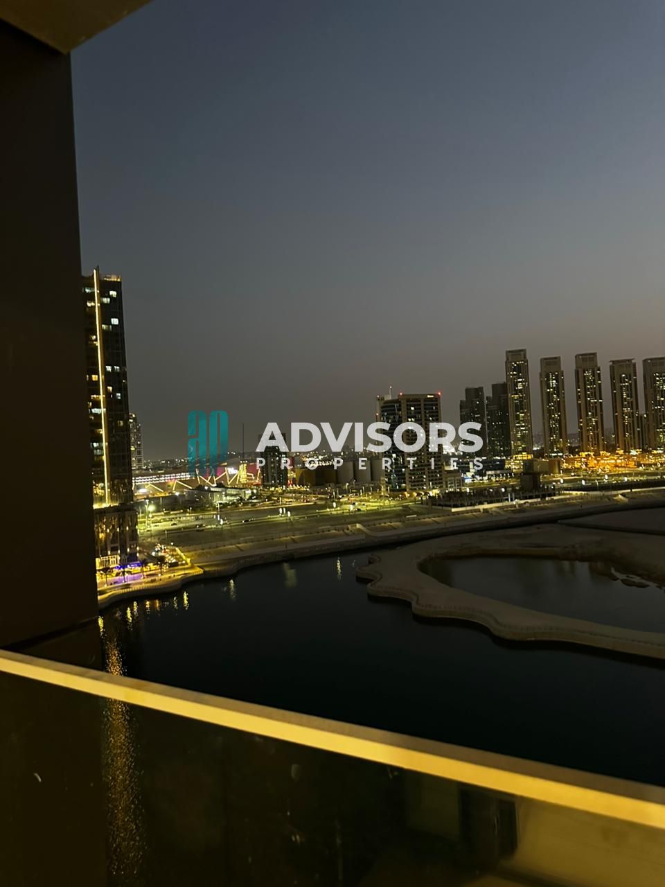 Full Canal View | Balcony | Modern Lifestyle |