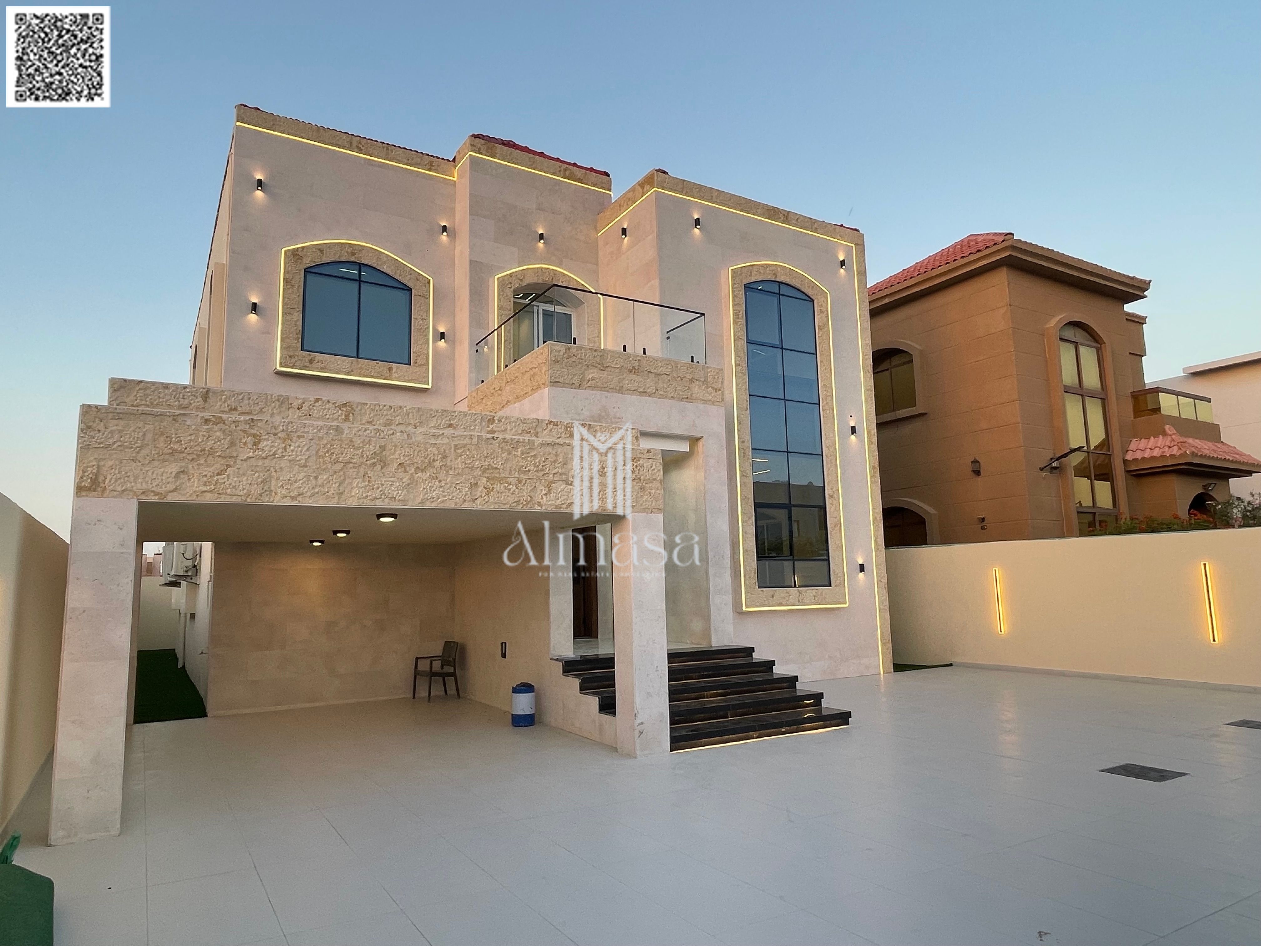 : Elegant 5-Bedroom Villa for Sale in Ajman – 5,000 sq. ft. with Utilities Included