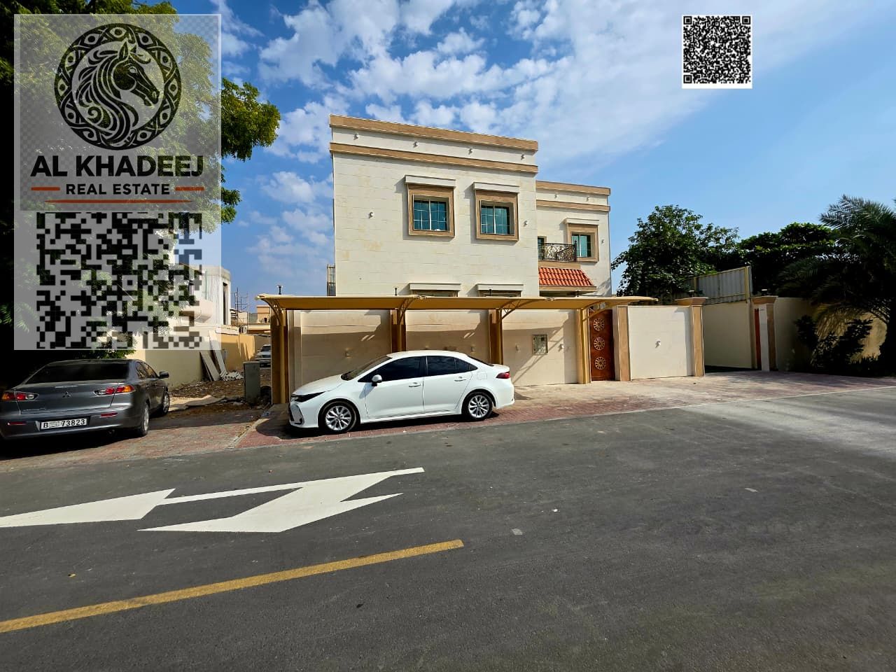 A unique opportunity to own a luxurious 5-bedroom master villa in one of the best areas of Rawda 3, strategically located close to all services.