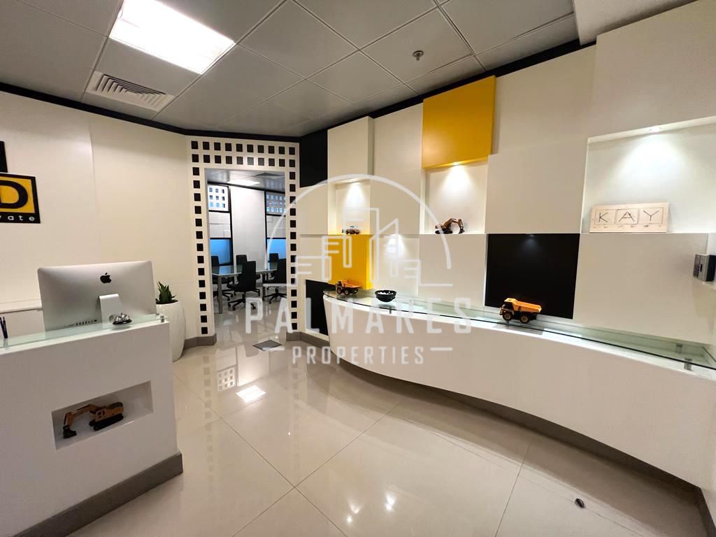 Fully Furnished Office | Ready to Move In | Corniche Al Qawassim