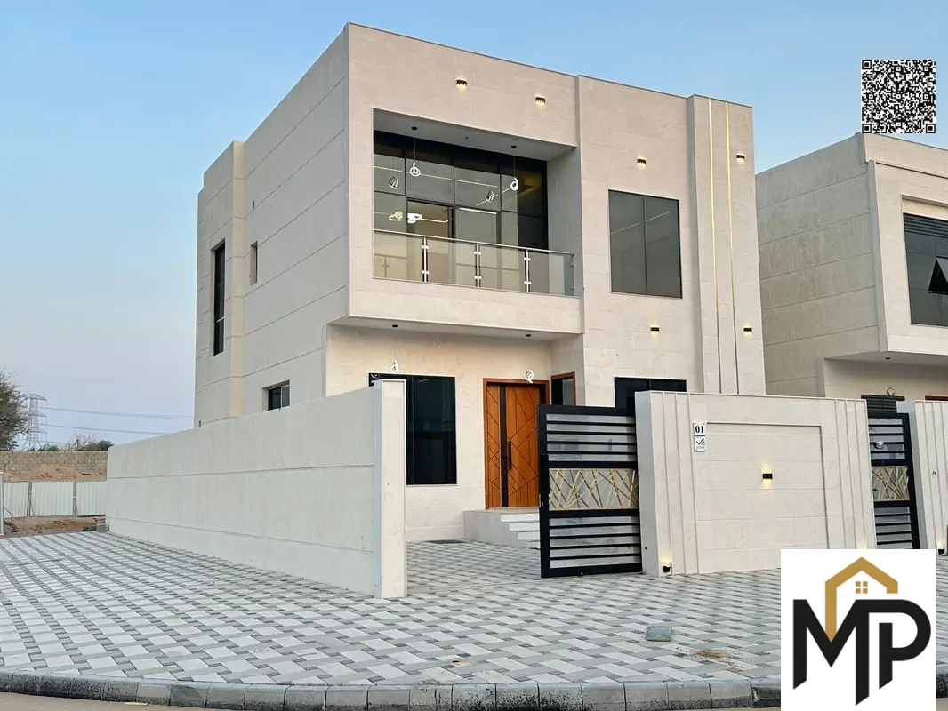 A villa on the main street, ready to move in, with all registration and ownership fees included, in one of Ajman's most prestigious areas. Freehold ow