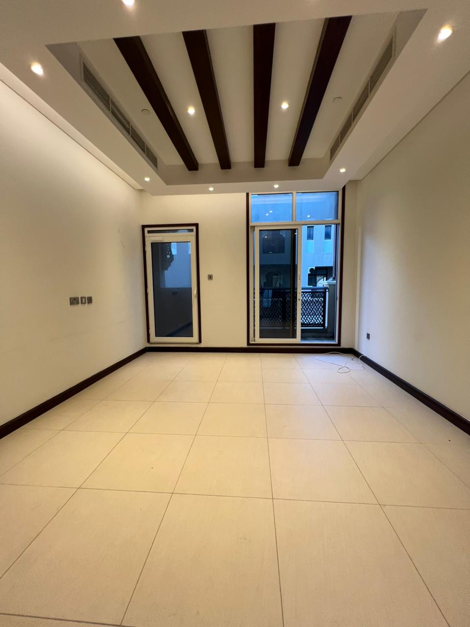 Luxury seaside villa for rent in Al Riffa, first row on the beach, family-only living within a prestigious compound offering privacy and calm sea view