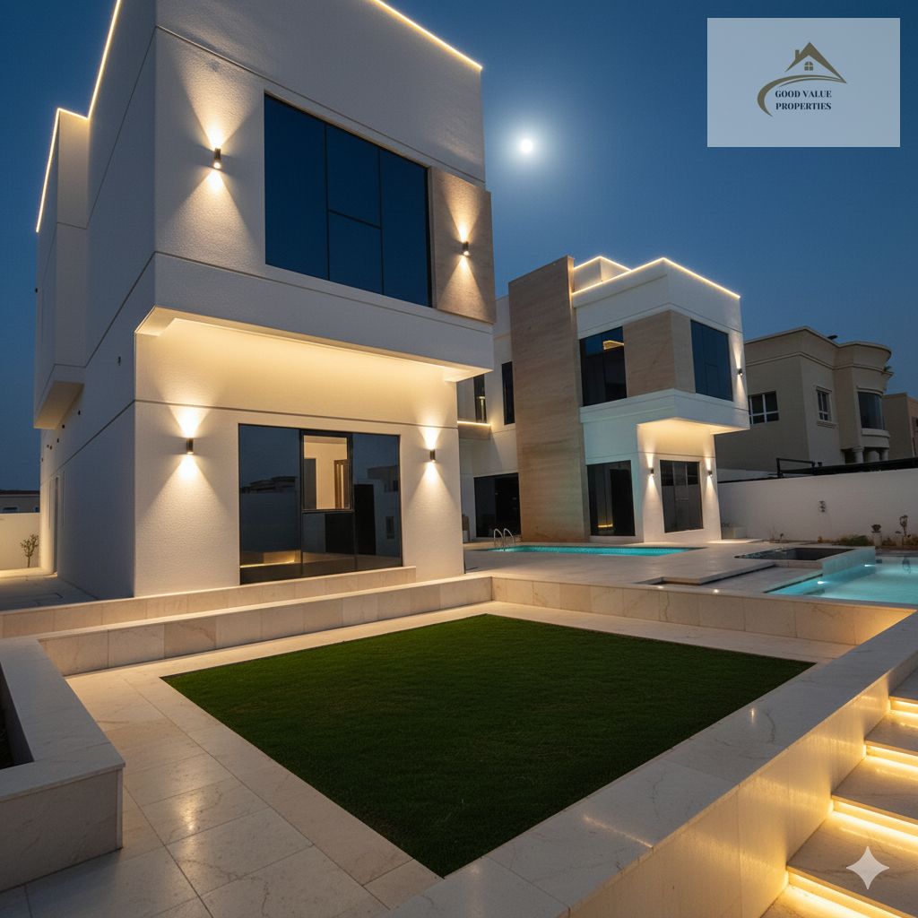 ROYAL VILLA FOR SALE IN AL HOSHI | PREMIUM FINISHING WITH POOL