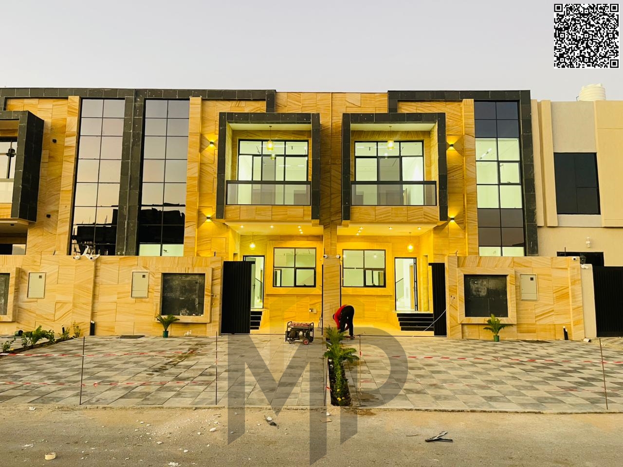 Own a luxurious townhouse with an elegant European design, directly opposite a mosque, close to all services, at a price that includes registration an
