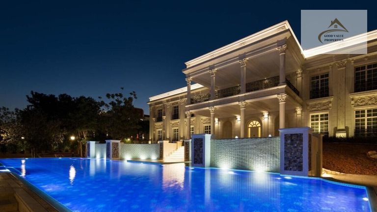 THE MOST LUXURIOUS CORNER VILLA IN AL HOSHI WITH A SWIMMING POOL A LARGE GARDEN | | ROYAL FINISHING.