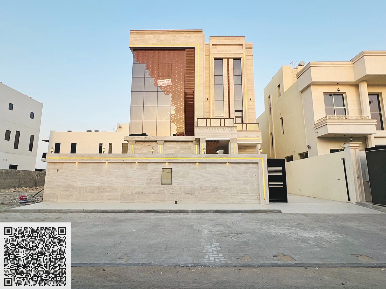 Villa for sale in Al Alia – Ajman | Private pool | Two floors + roof | Freehold
