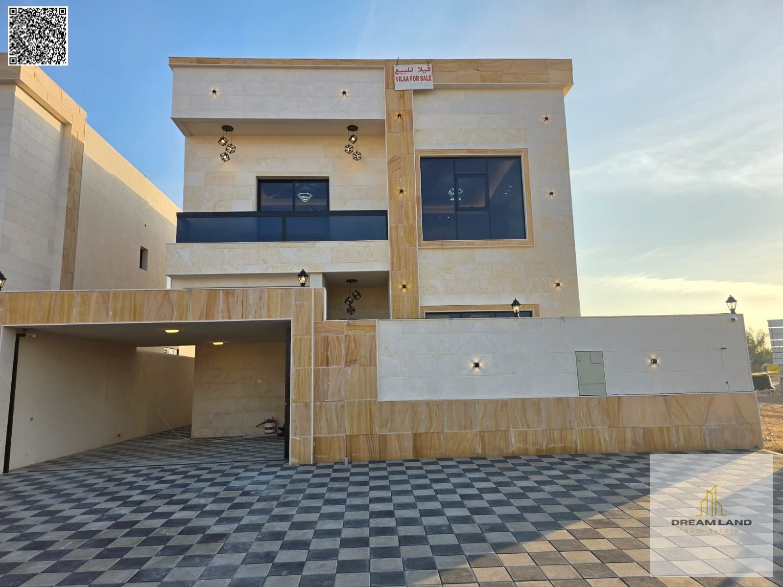 Luxury villa for sale, registration fees included. Discover the wonder of living in your dream villa in Ajman!