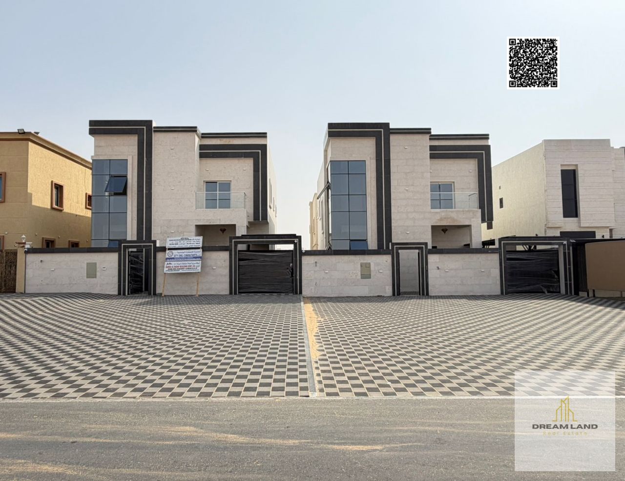 For sale: A luxurious villa near the mosque and all amenities, one of the most prestigious villas in Ajman. Super deluxe construction and finishing, v