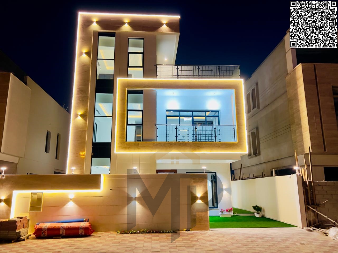 A unique opportunity at an attractive price and with no annual fees: Own a villa for sale in Ajman, first occupancy, freehold, super deluxe finishing,