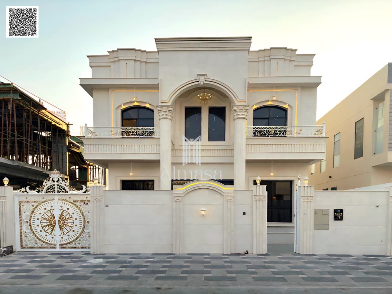 Classic Villa for Sale in Al Yasmeen – Ajman | 5 Master Bedrooms + Maid’s Room | Central A/C | AED 2,050,000 – Negotiable